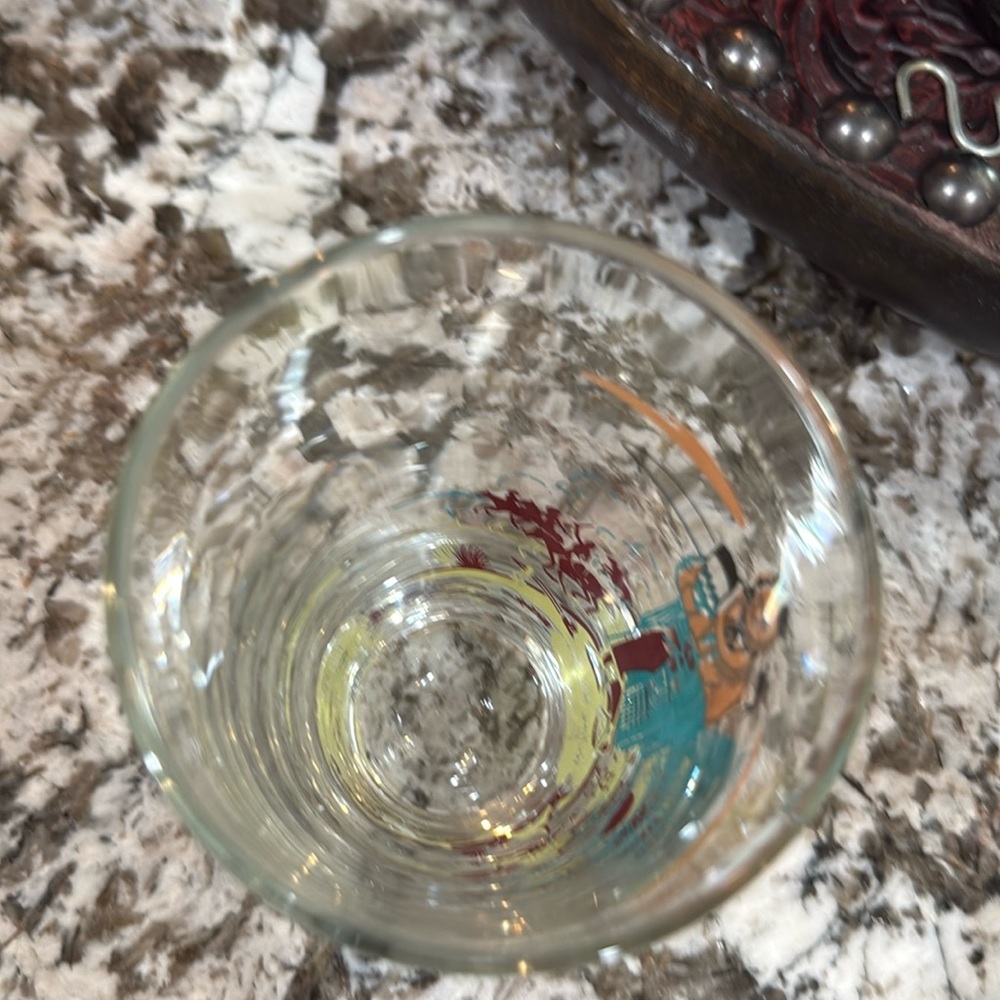 Oklahoma Acee Blue Eagle, Ruling His Sun- Pawnee, Clear Indians Glass - Picture 5 of 6